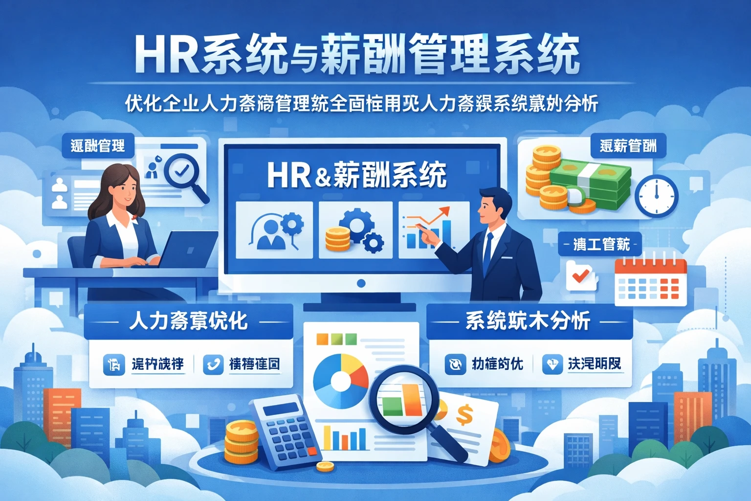 HR系统与薪酬管理系统：优化企业人力资源管理的全面指南及人力资源系统报价分析