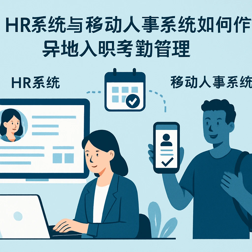HR系统与移动人事系统如何优化异地入职考勤管理