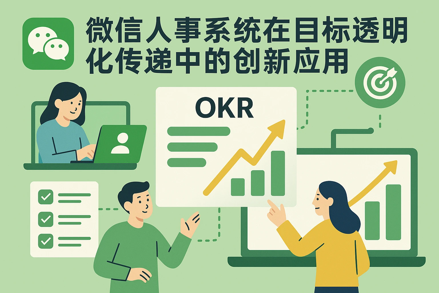 微信人事系统在目标透明化传递中的创新应用