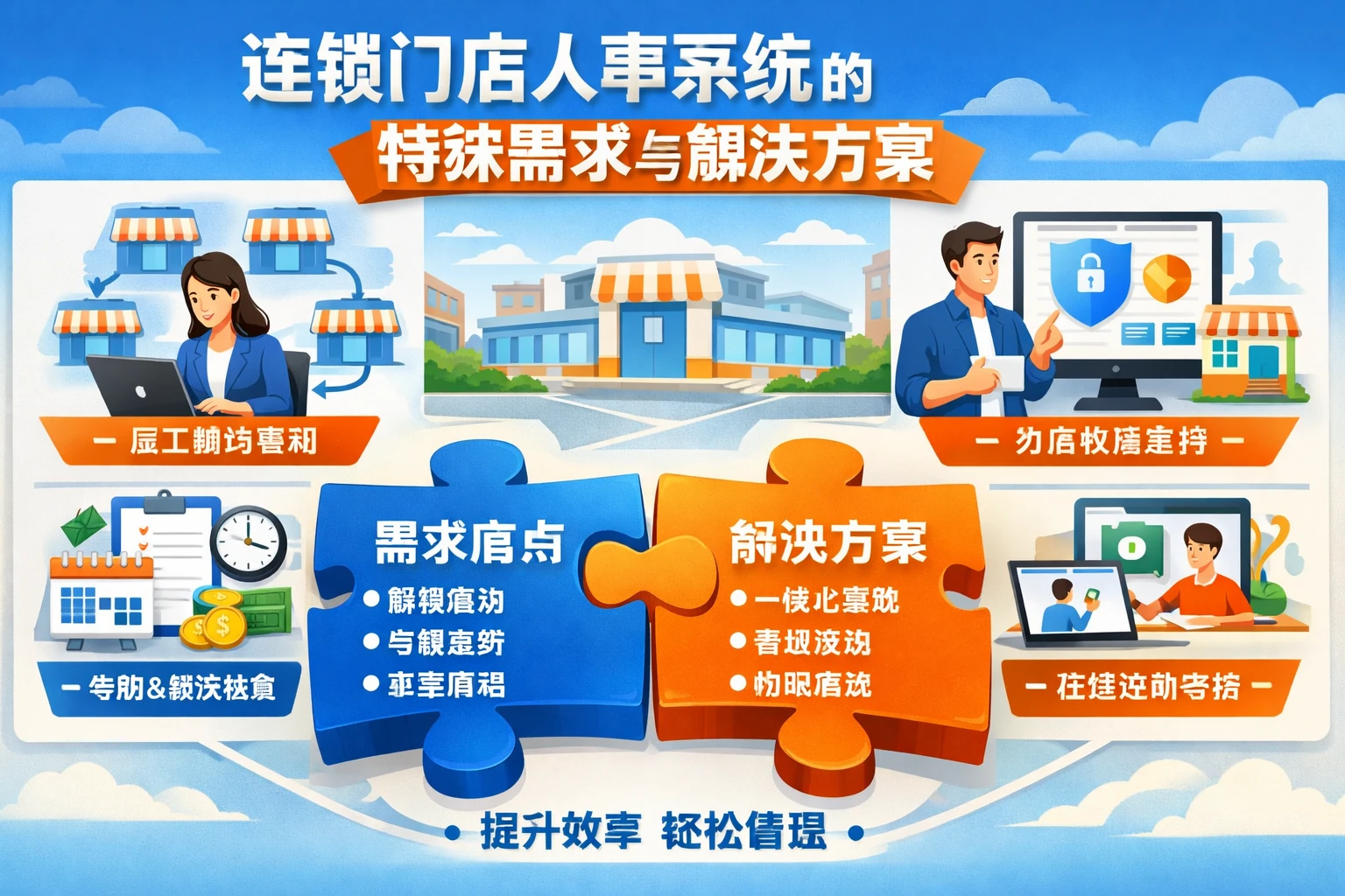 连锁门店人事系统的特殊需求与解决方案