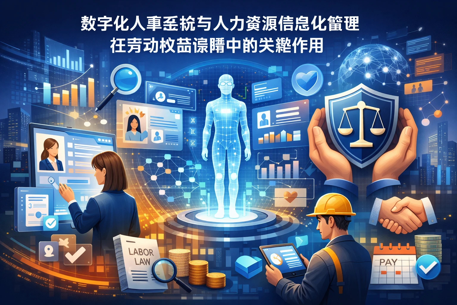 数字化人事系统与人力资源信息化管理在劳动权益保障中的关键作用
