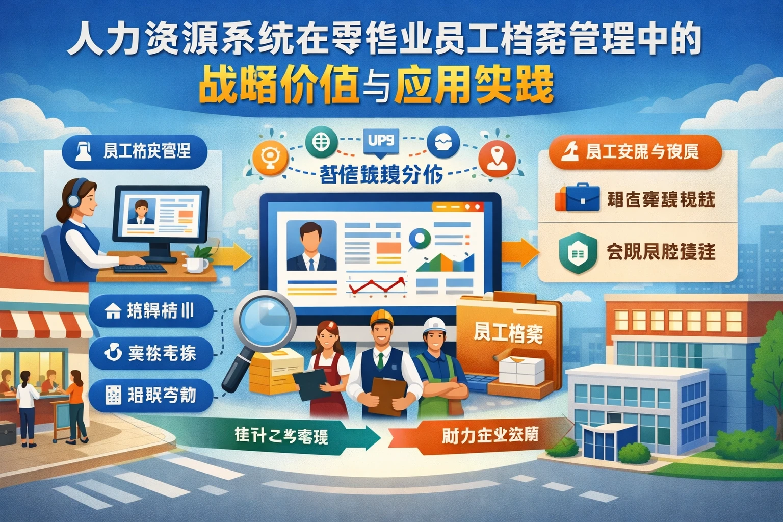 人力资源系统在零售业员工档案管理中的战略价值与应用实践