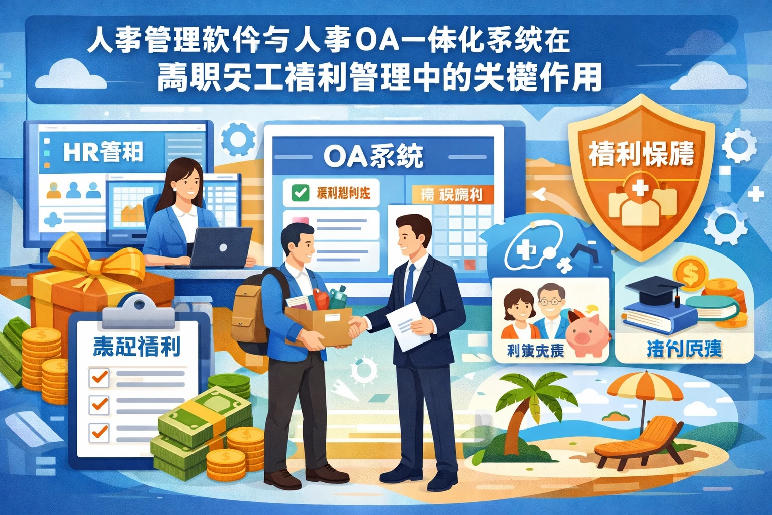 人事管理软件与人事OA一体化系统在离职员工福利管理中的关键作用