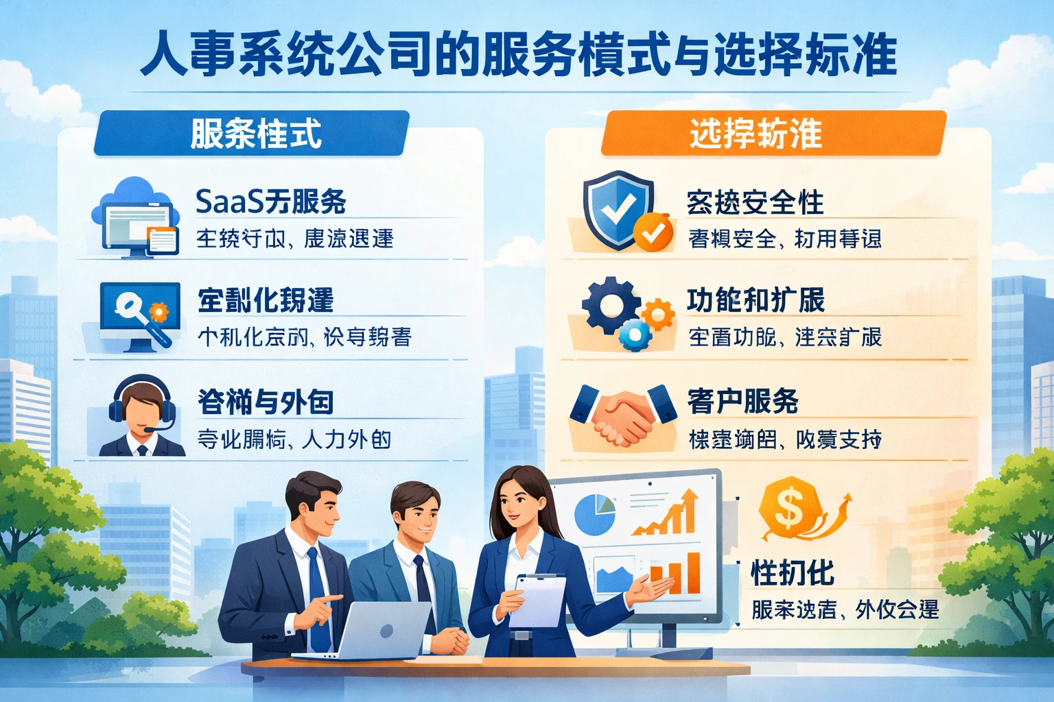 人事系统公司的服务模式与选择标准