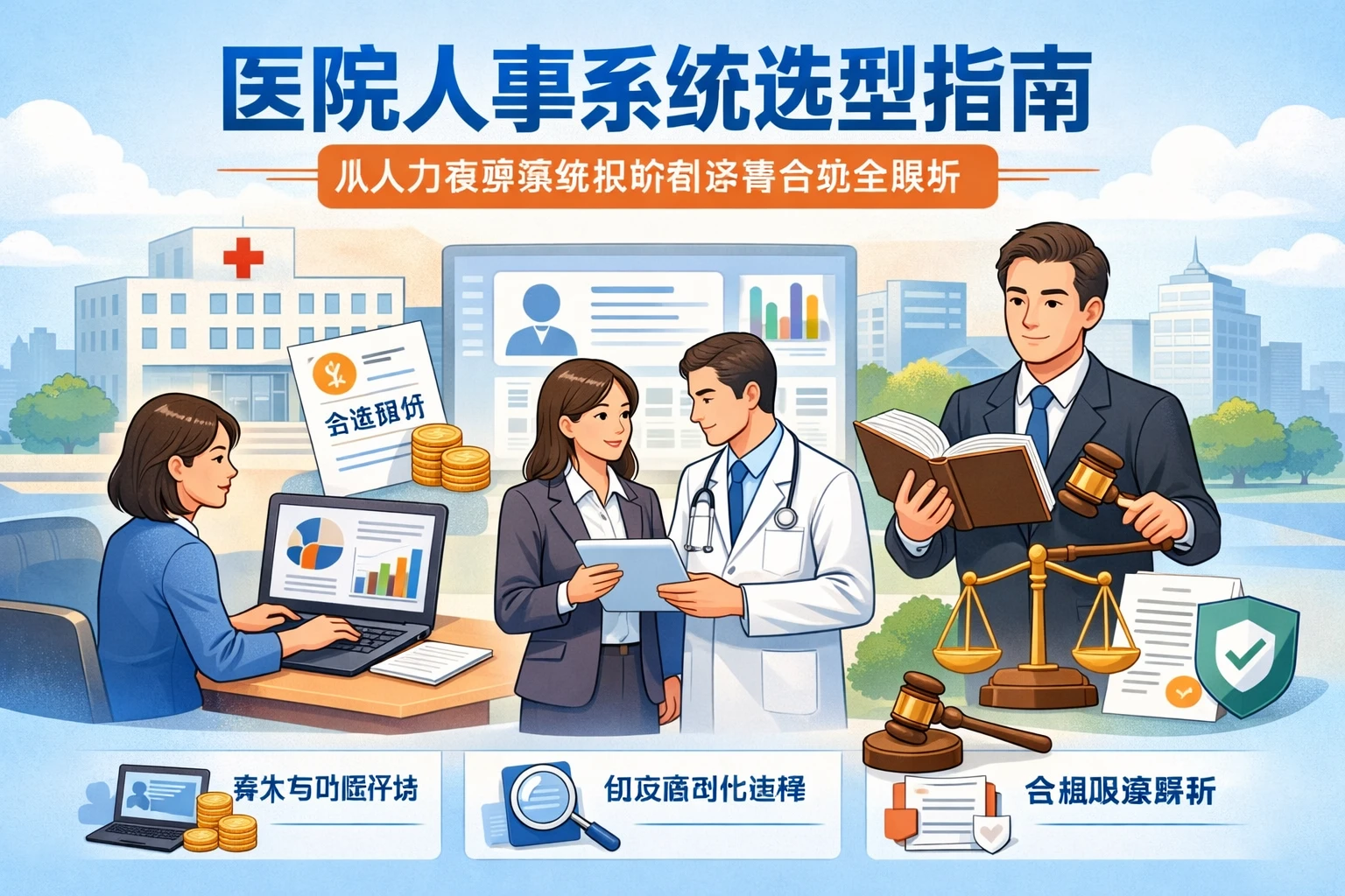 医院人事系统选型指南：从人力资源系统报价到法律合规全解析