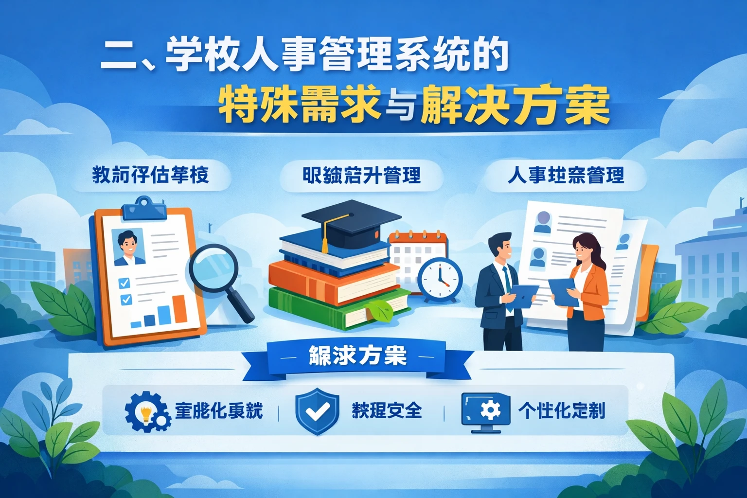 二、学校人事管理系统的特殊需求与解决方案
