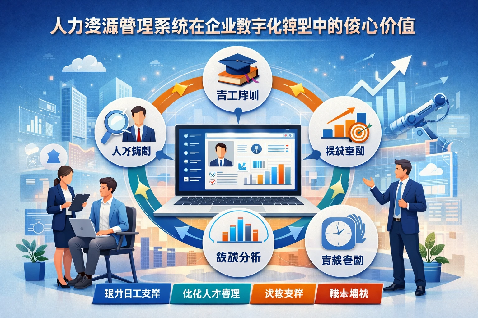 人力资源管理系统在企业数字化转型中的核心价值