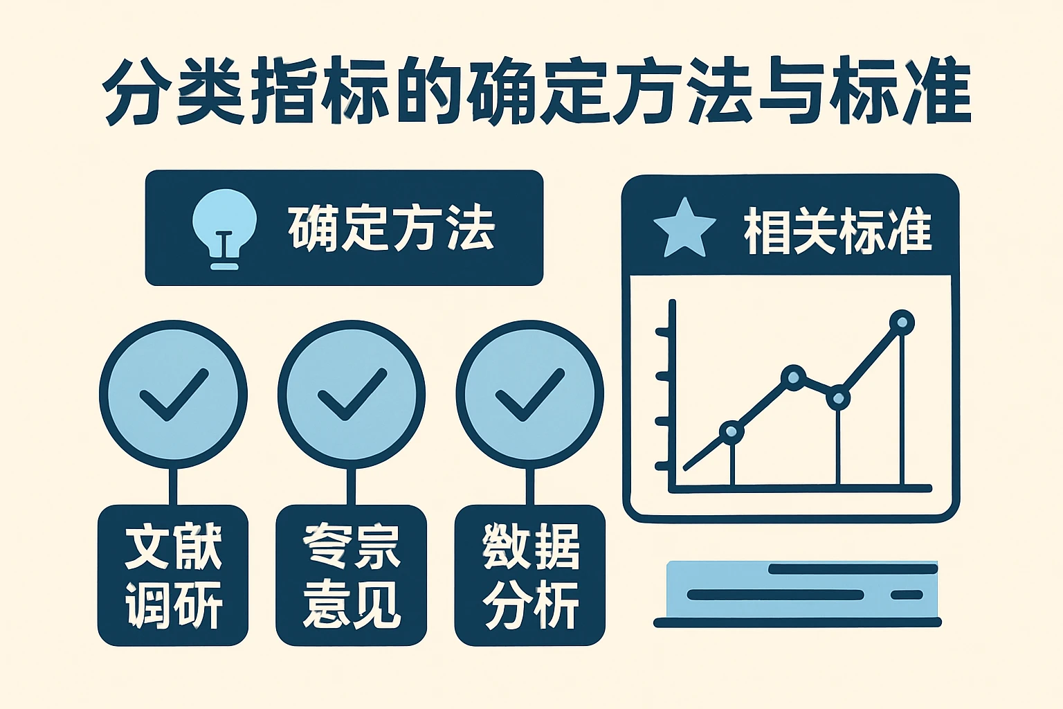 分类指标的确定方法与标准