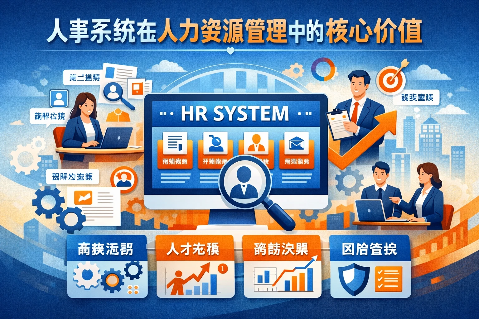 人事系统在人力资源管理中的核心价值