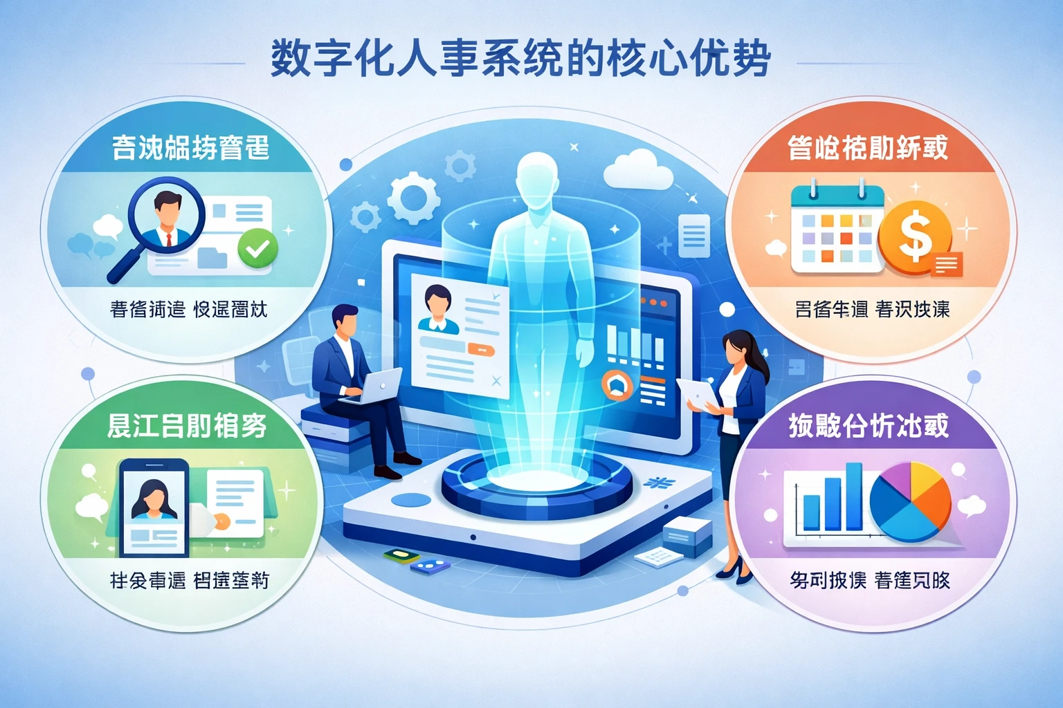 数字化人事系统的核心优势