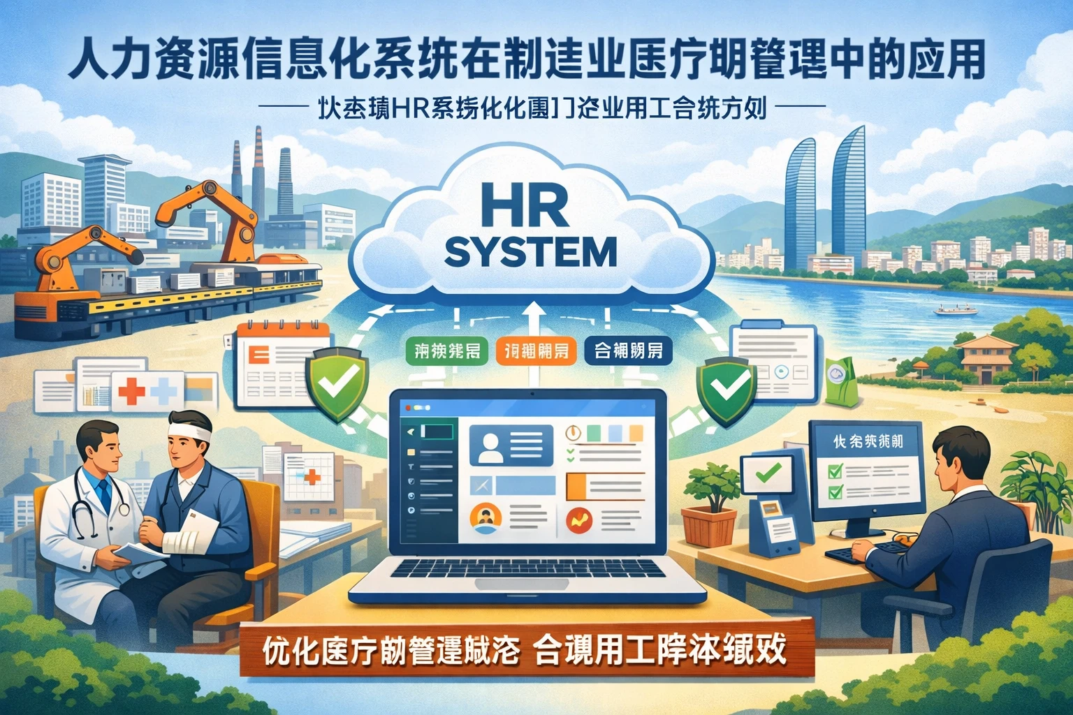 人力资源信息化系统在制造业医疗期管理中的应用——以云端HR系统优化厦门企业用工合规为例