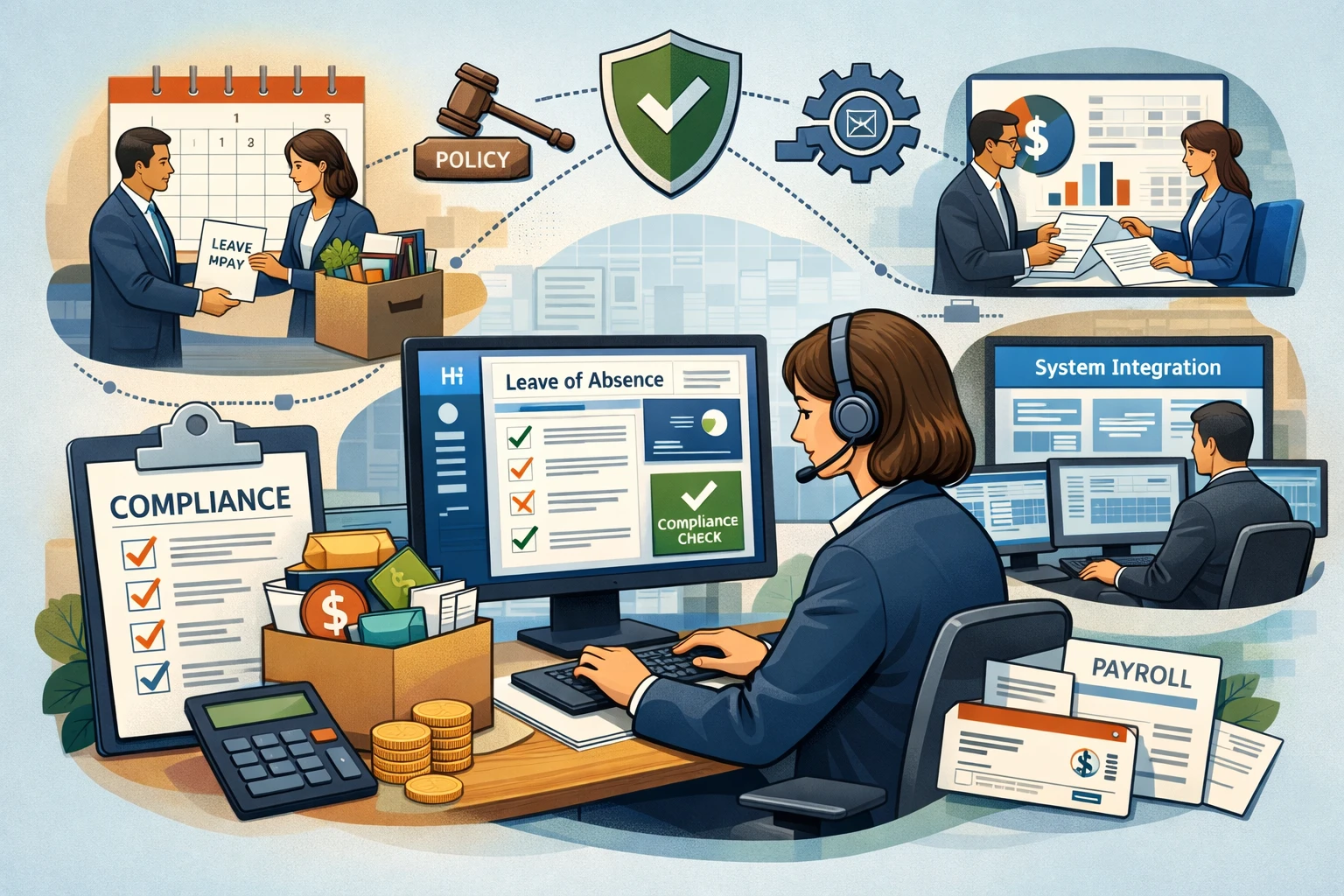 优化人力资源软件与薪资管理系统:停薪留职场景下的合规管理与系统实施策略