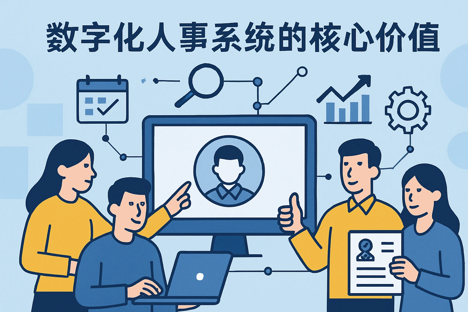 数字化人事系统的核心价值