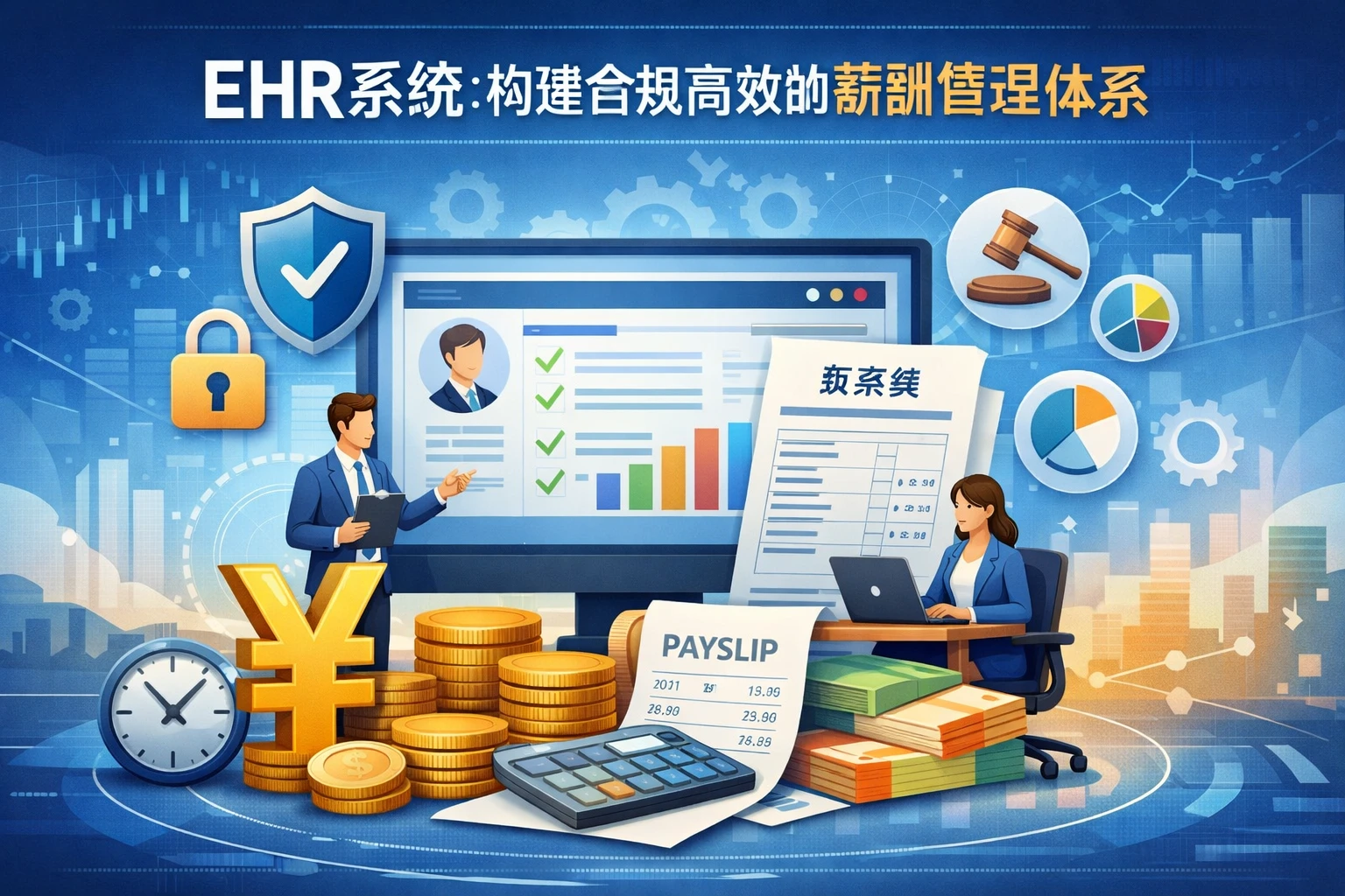 EHR系统：构建合规高效的薪酬管理体系