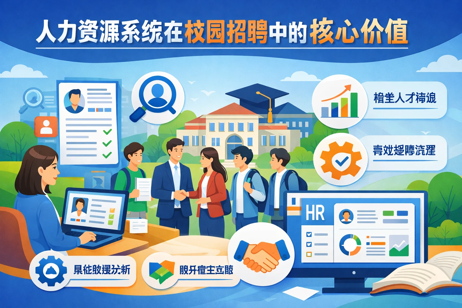 人力资源系统在校园招聘中的核心价值
