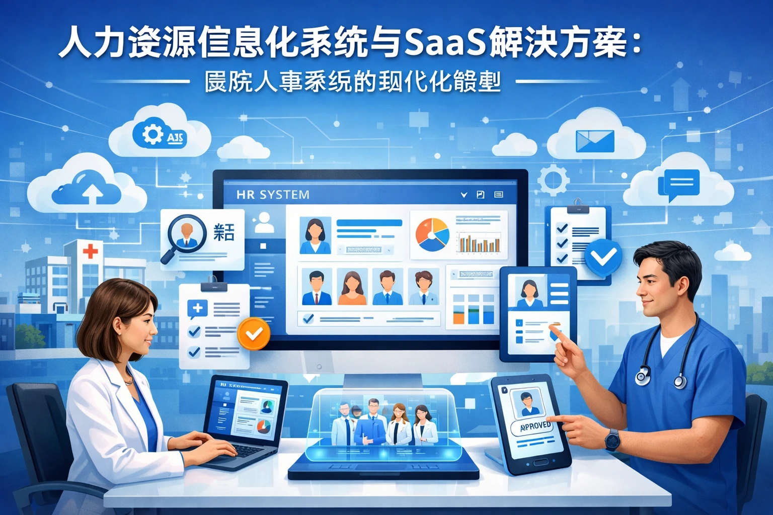 人力资源信息化系统与SaaS解决方案：医院人事系统的现代化转型