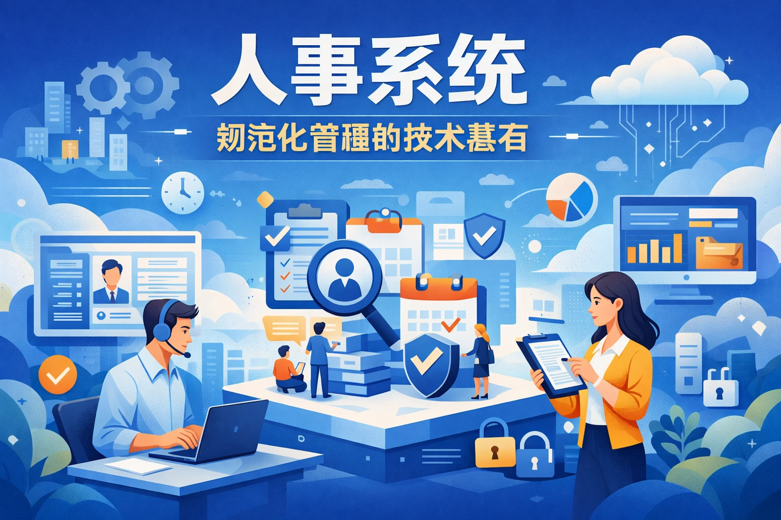 人事系统：规范化管理的技术基石