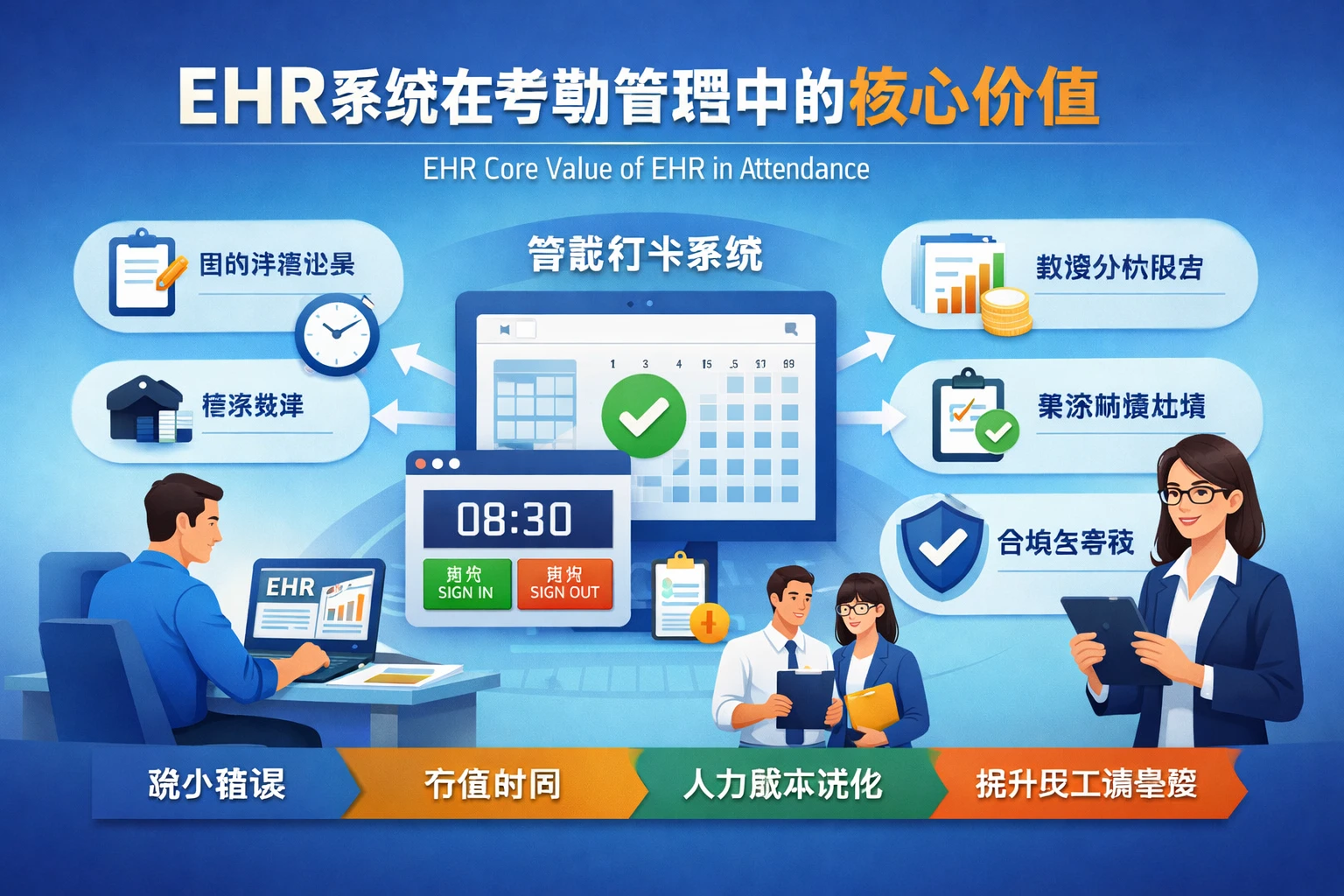 EHR系统在考勤管理中的核心价值