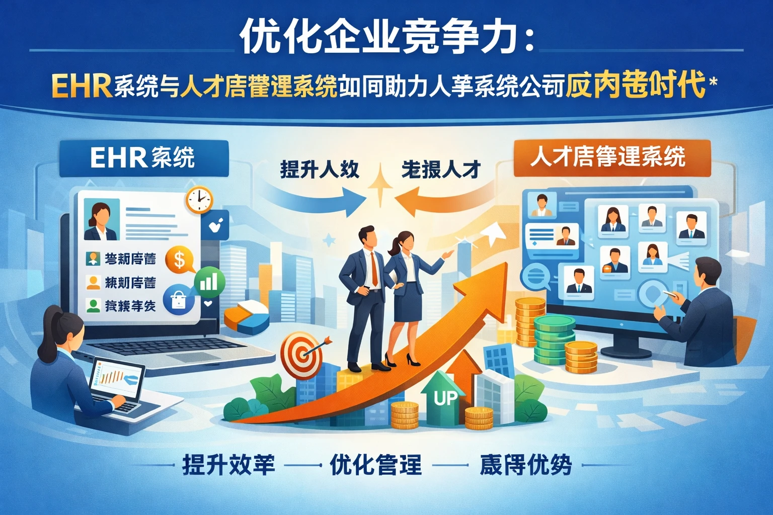 优化企业竞争力:EHR系统与人才库管理系统如何助力人事系统公司应对内卷时代