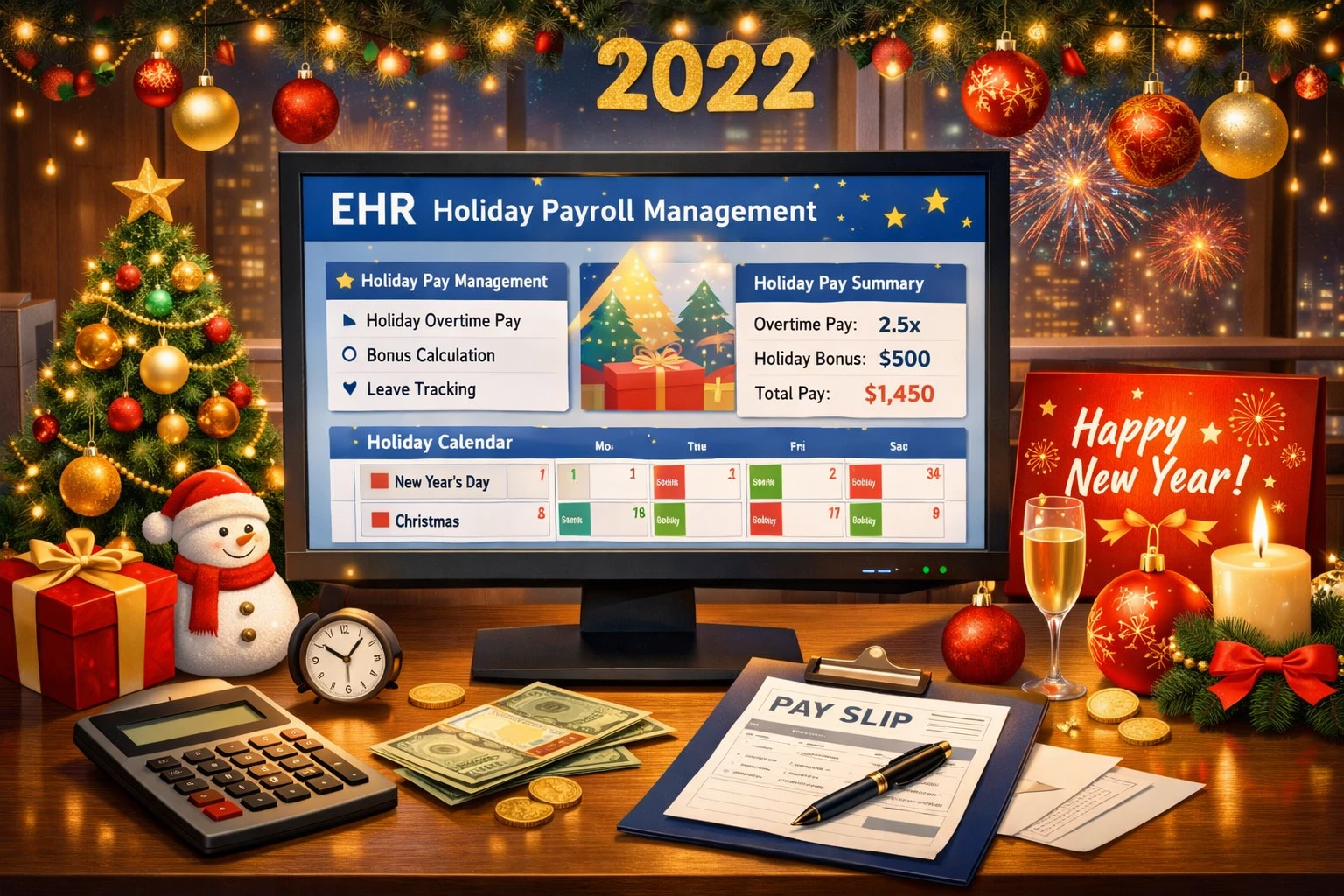 EHR系统在节假日薪酬管理中的核心作用