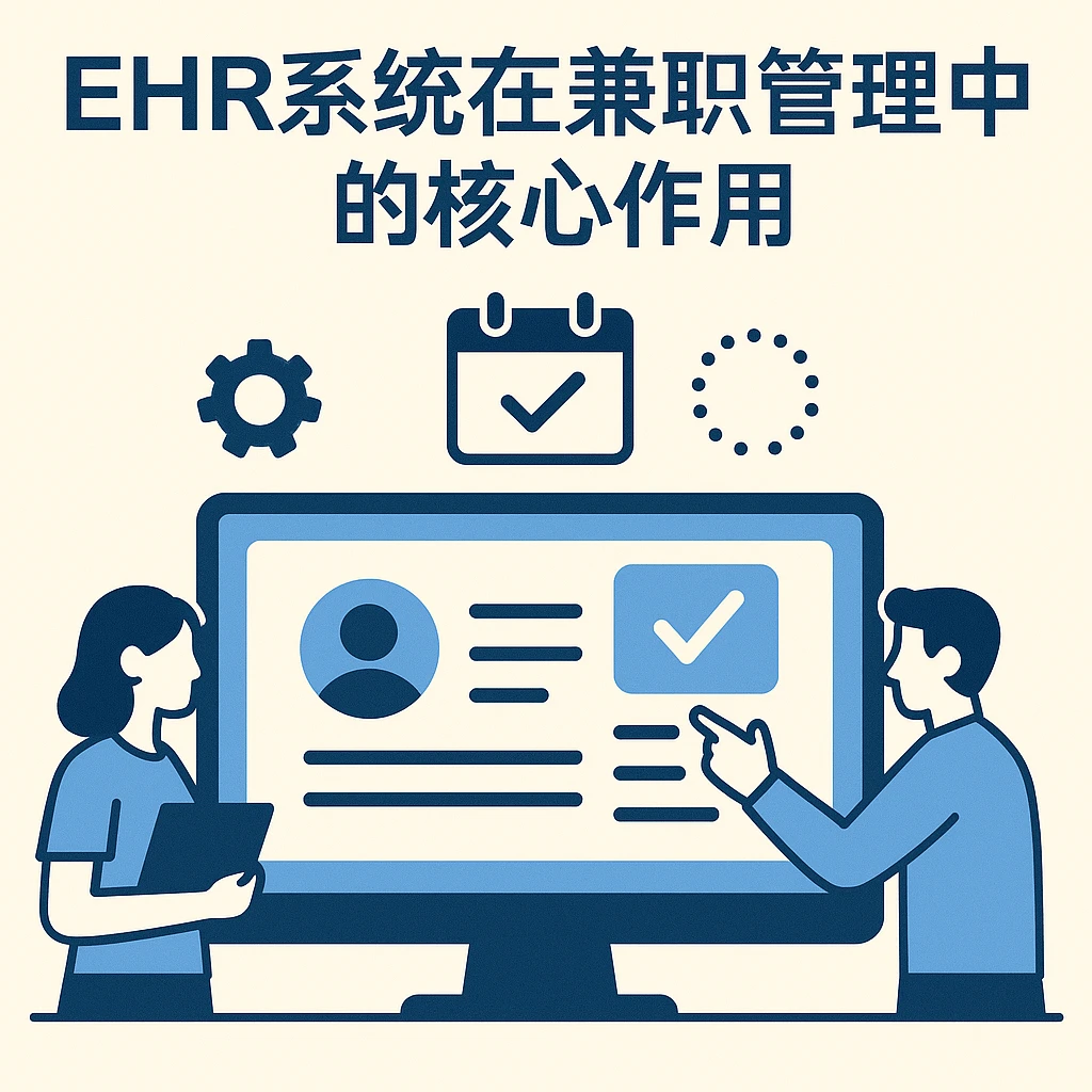 EHR系统在兼职管理中的核心作用