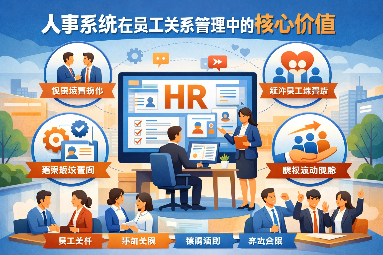人事系统在员工关系管理中的核心价值