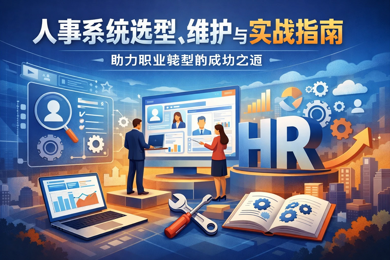 人事系统选型、维护与实战指南：助力职业转型的成功之道