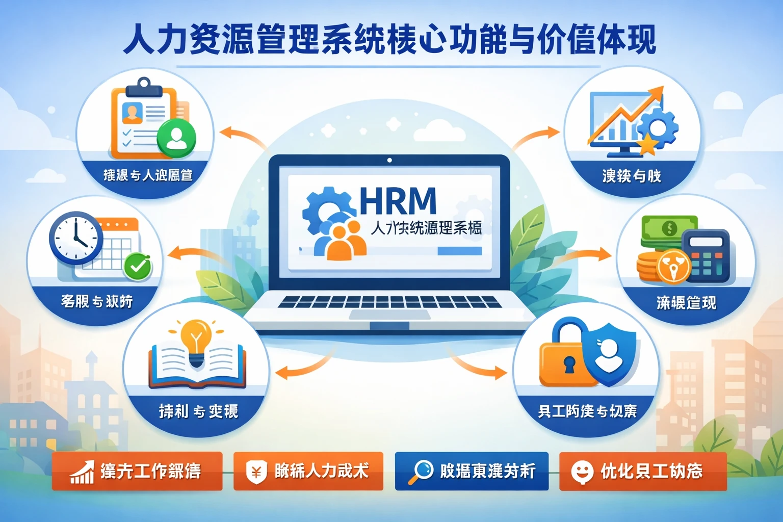 人力资源管理系统核心功能与价值体现