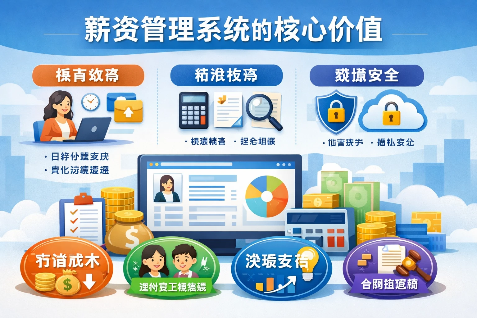 薪资管理系统的核心价值