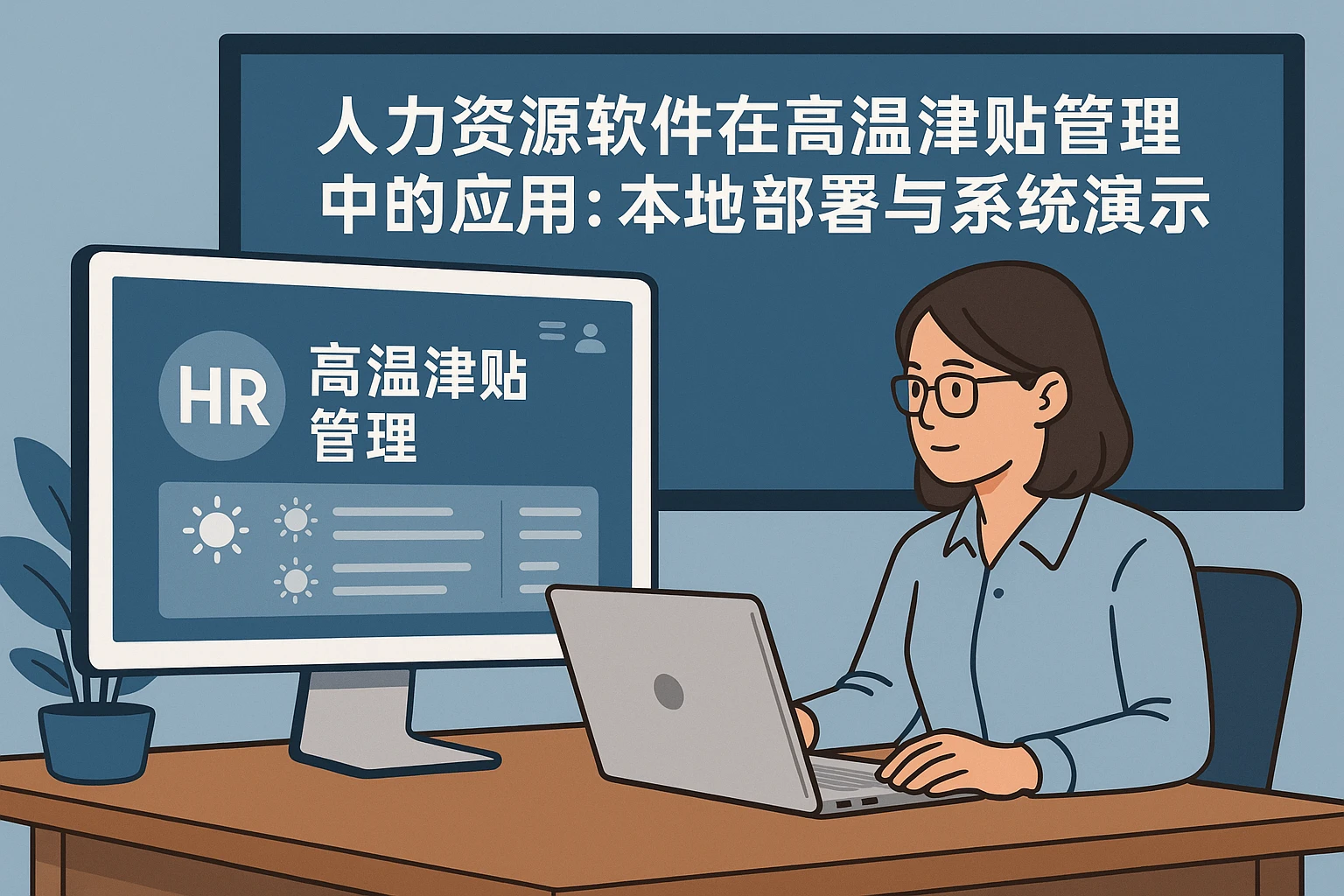 人力资源软件在高温津贴管理中的应用：本地部署与系统演示
