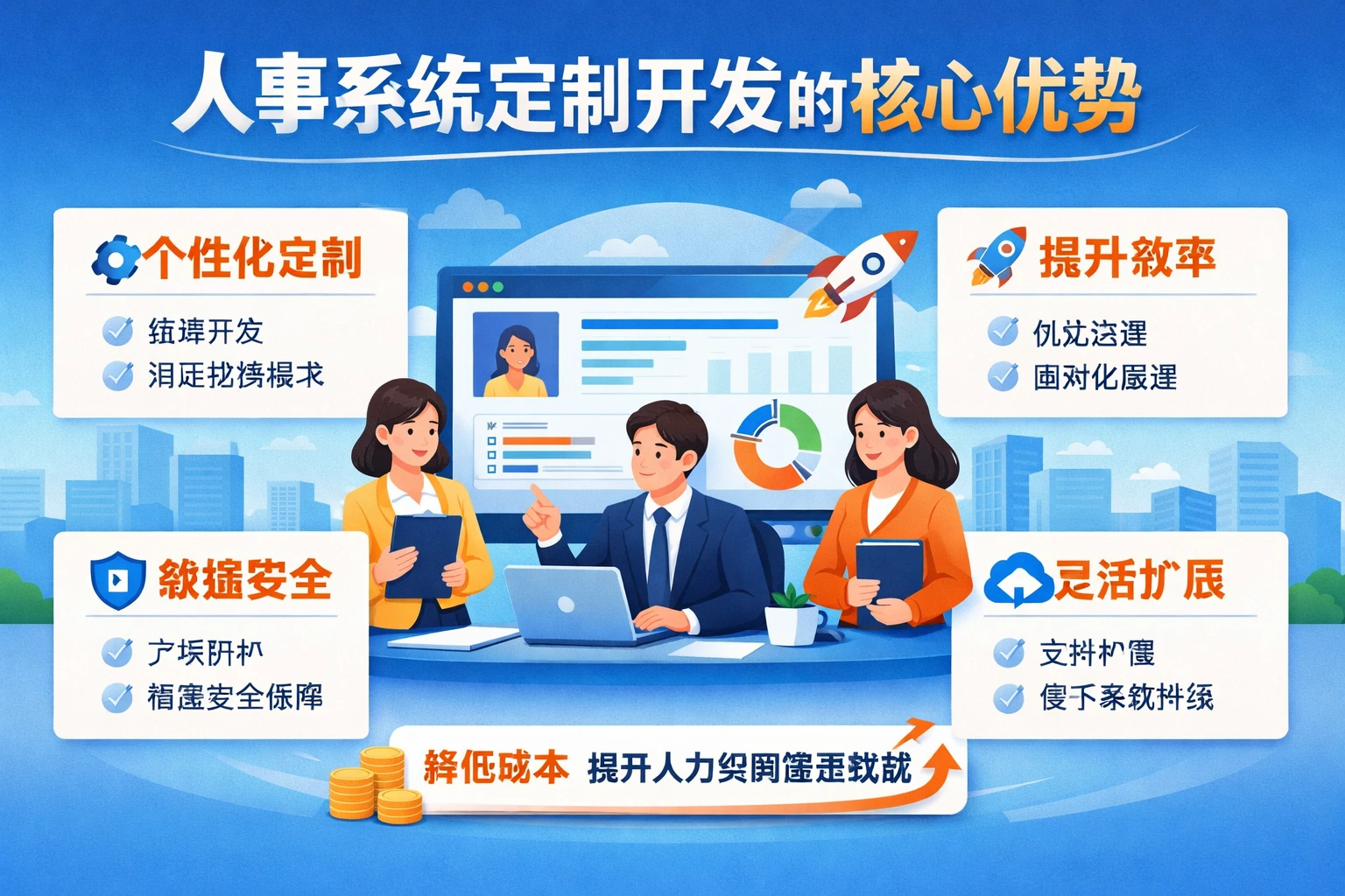 人事系统定制开发的核心优势