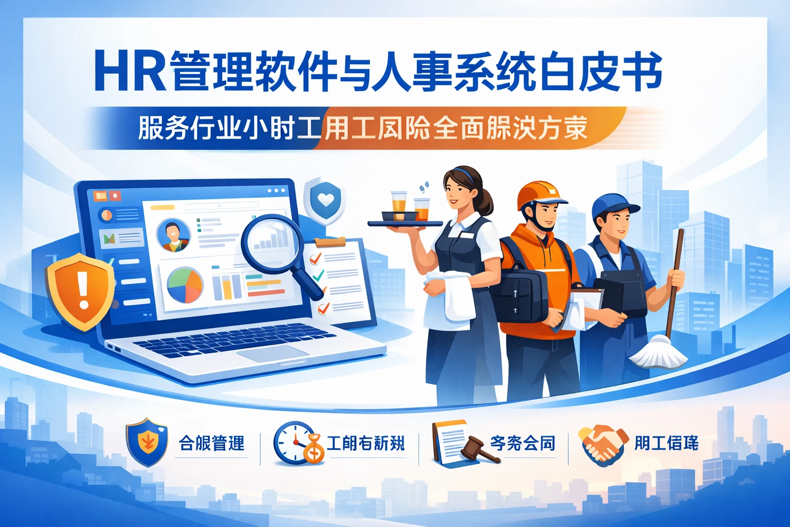 HR管理软件与人事系统白皮书:服务行业小时工用工风险全面解决方案