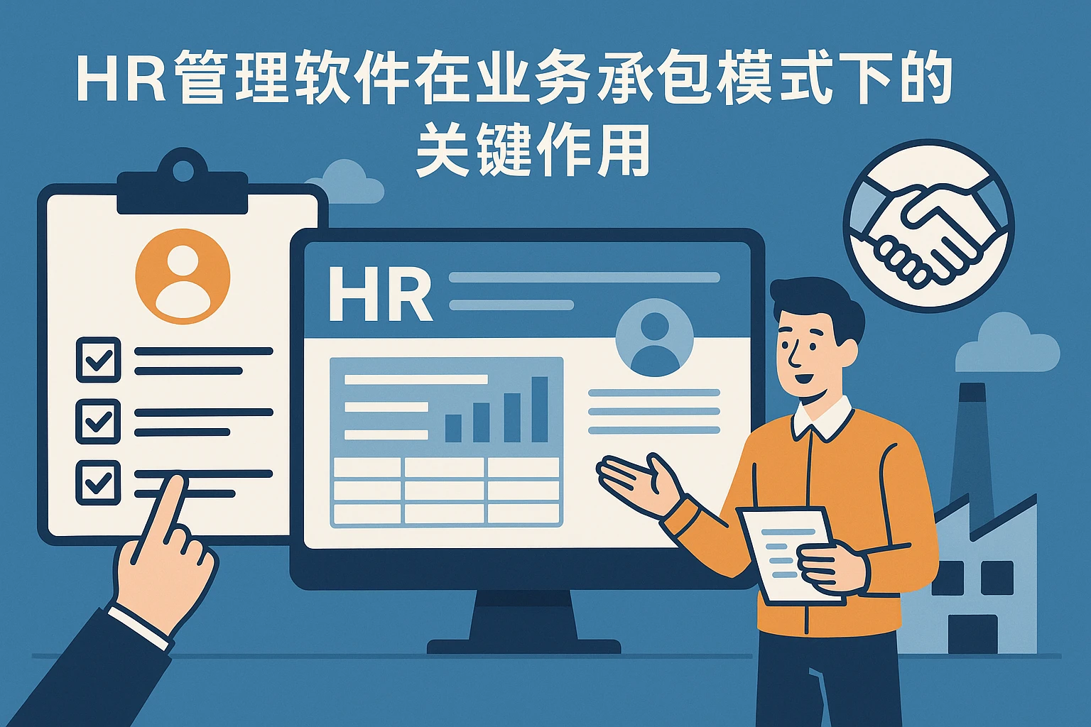 HR管理软件在业务承包模式下的关键作用