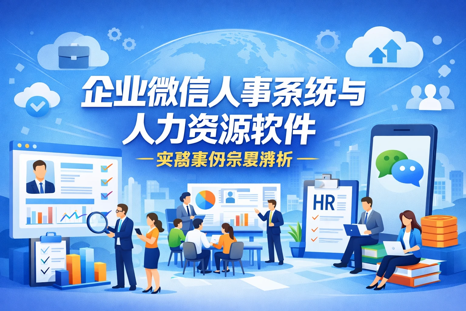 企业微信人事系统与人力资源软件实践案例深度解析