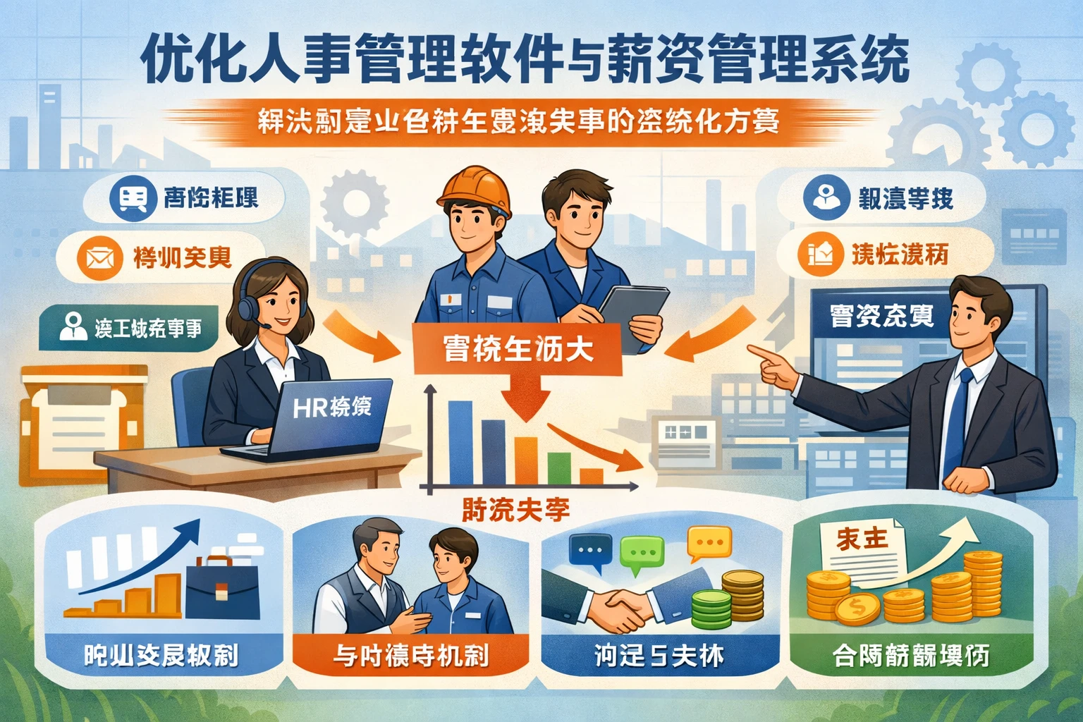 优化人事管理软件与薪资管理系统:解决制造业管培生高流失率的系统化方案