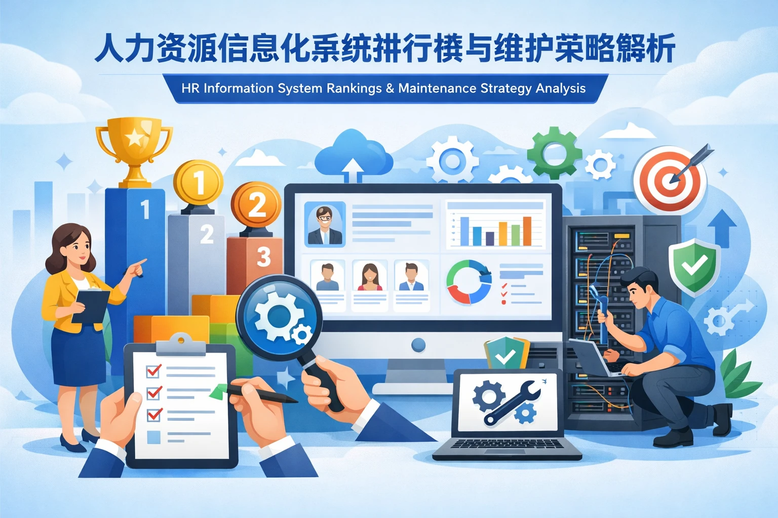 人力资源信息化系统排行榜与维护策略解析