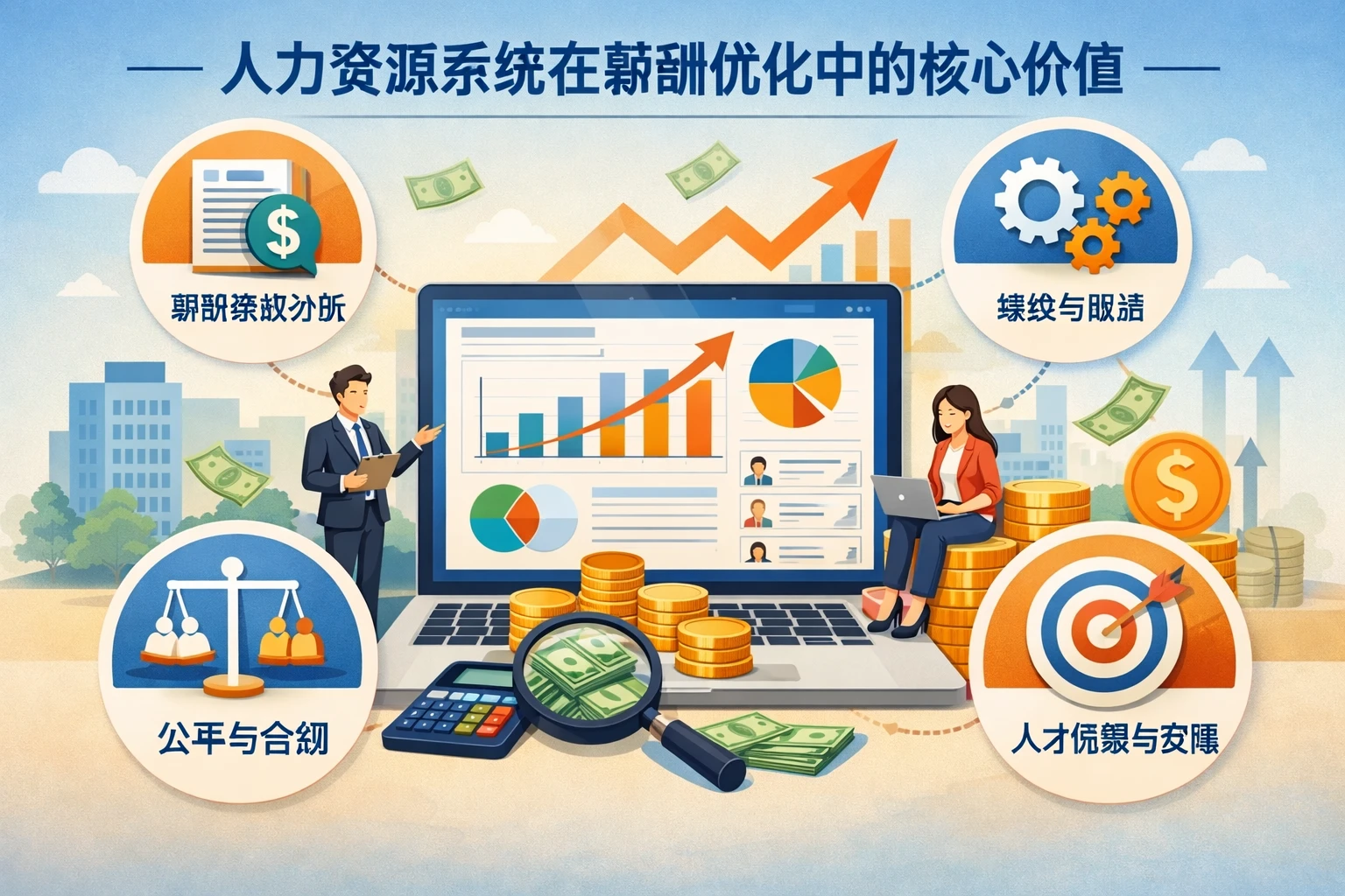 人力资源系统在薪酬优化中的核心价值