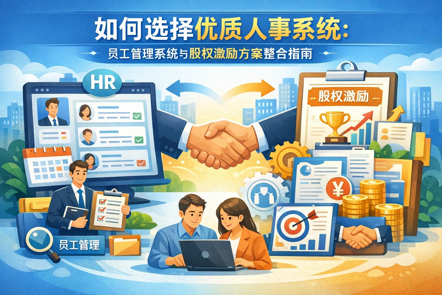 如何选择优质人事系统：员工管理系统与股权激励方案整合指南