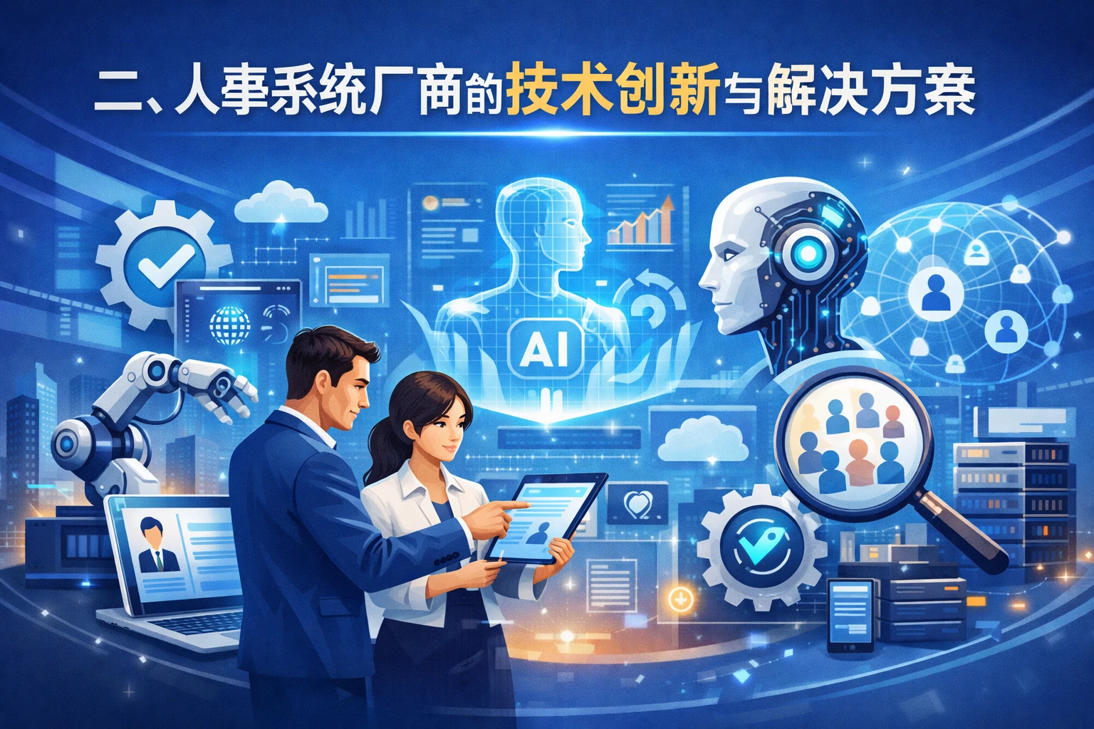 二、人事系统厂商的技术创新与解决方案