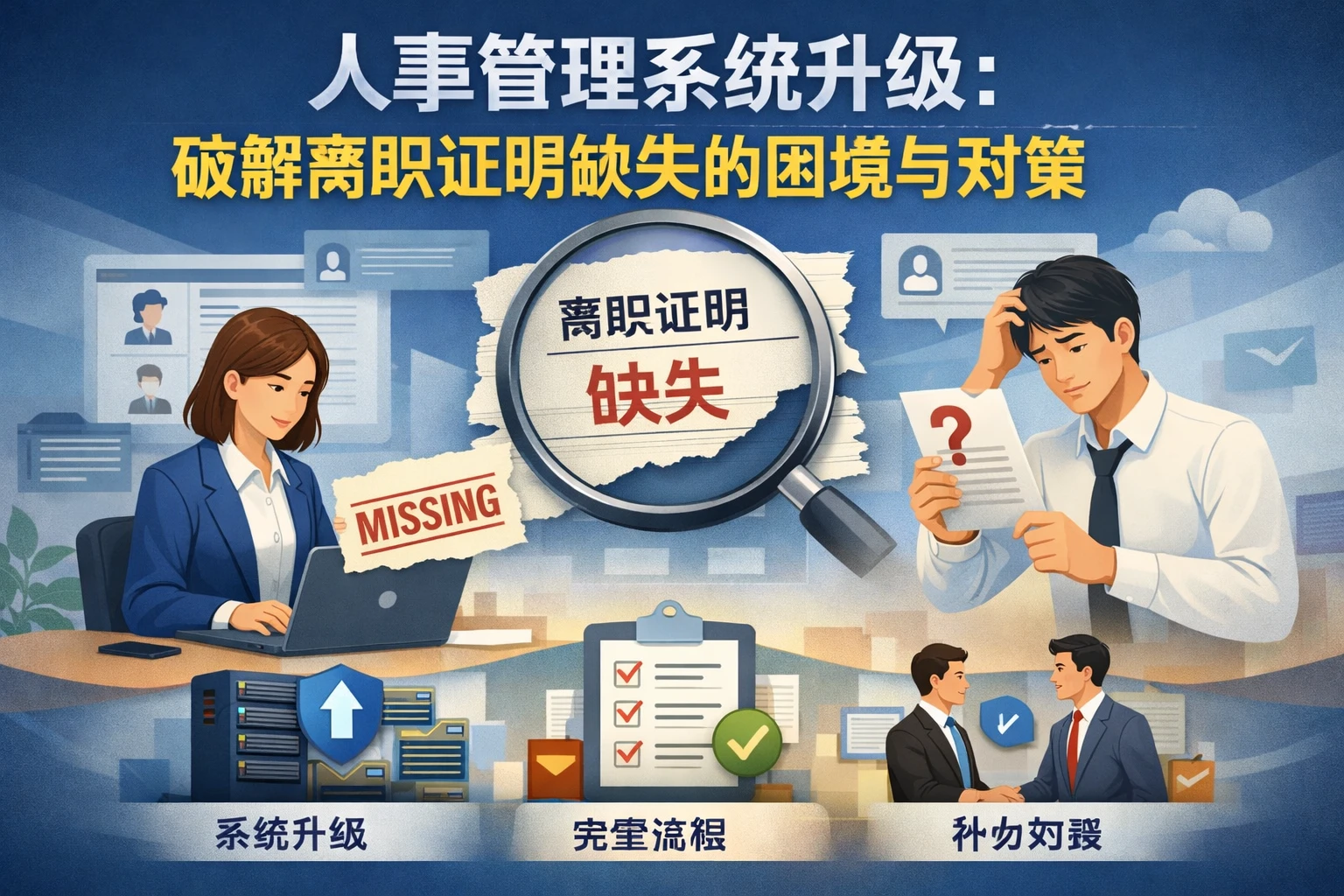 人事管理系统升级：破解离职证明缺失的困境与对策