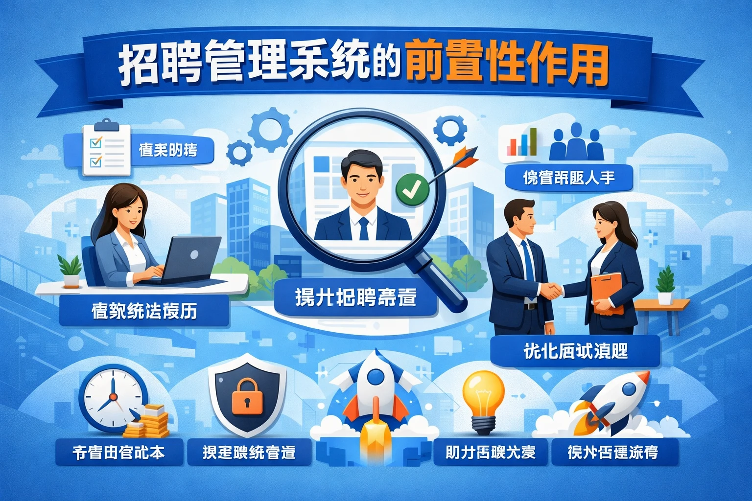 招聘管理系统的前置性作用