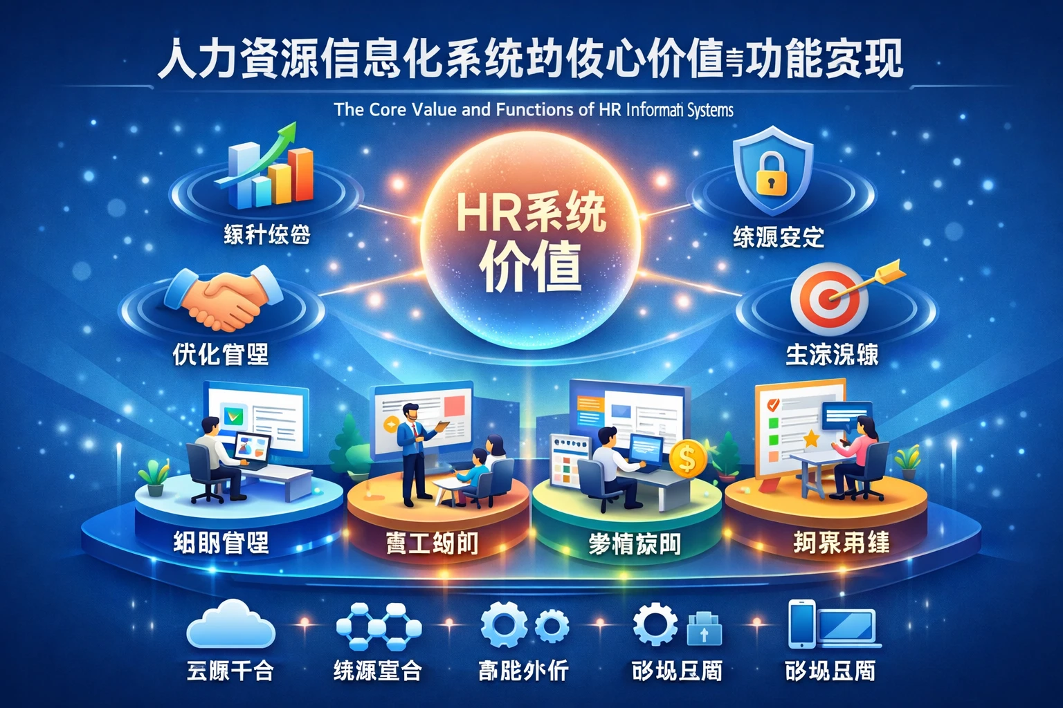 人力资源信息化系统的核心价值与功能实现