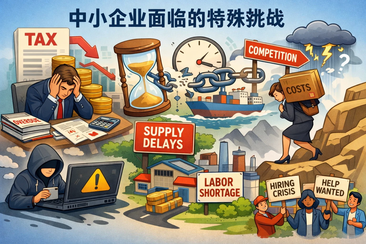 中小企业面临的特殊挑战