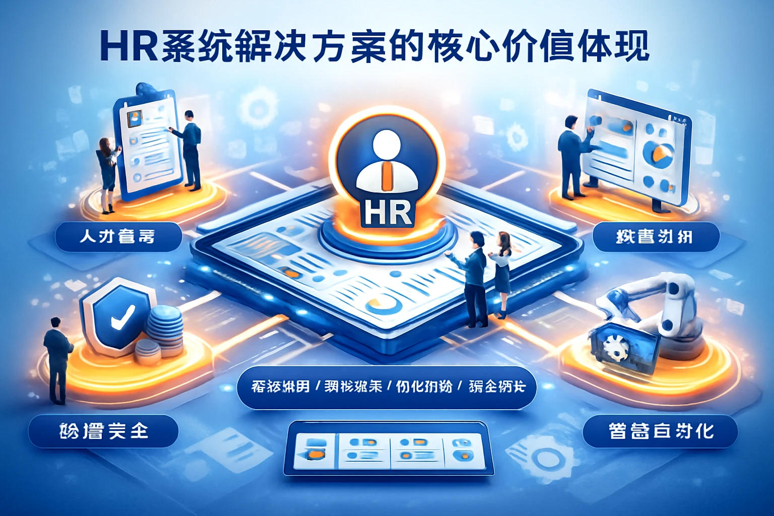 HR系统解决方案的核心价值体现