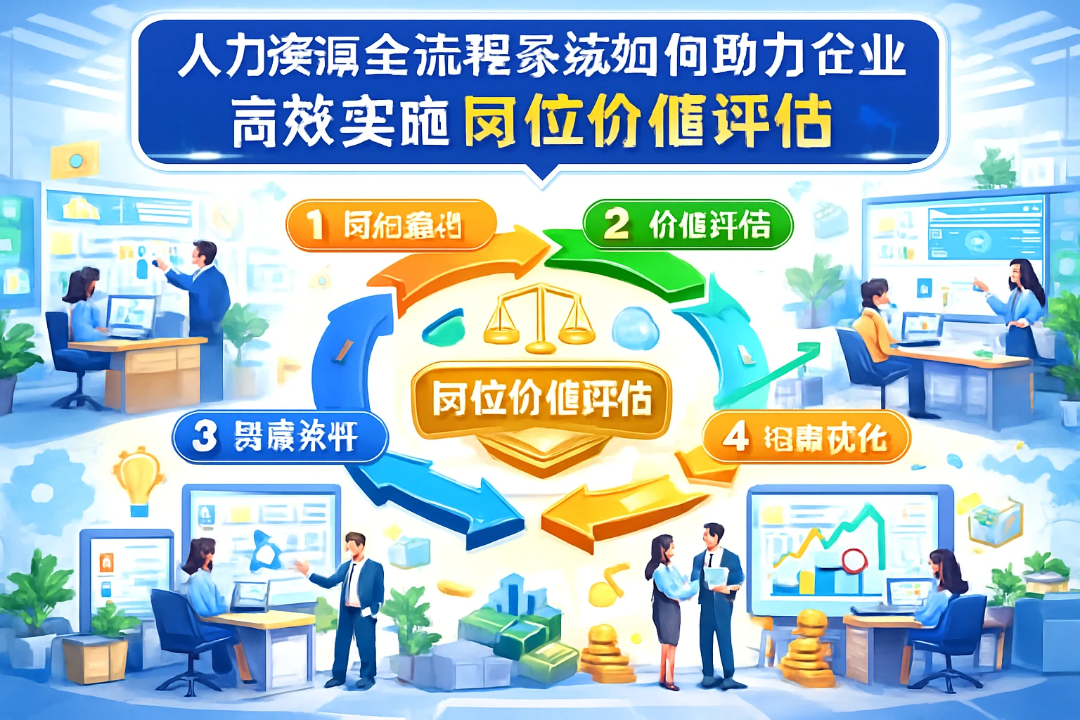 人力资源全流程系统如何助力企业高效实施岗位价值评估