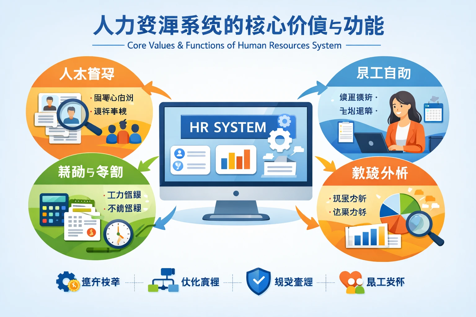 人力资源系统的核心价值与功能