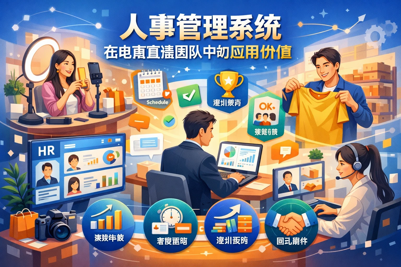 人事管理系统在电商直播团队中的应用价值