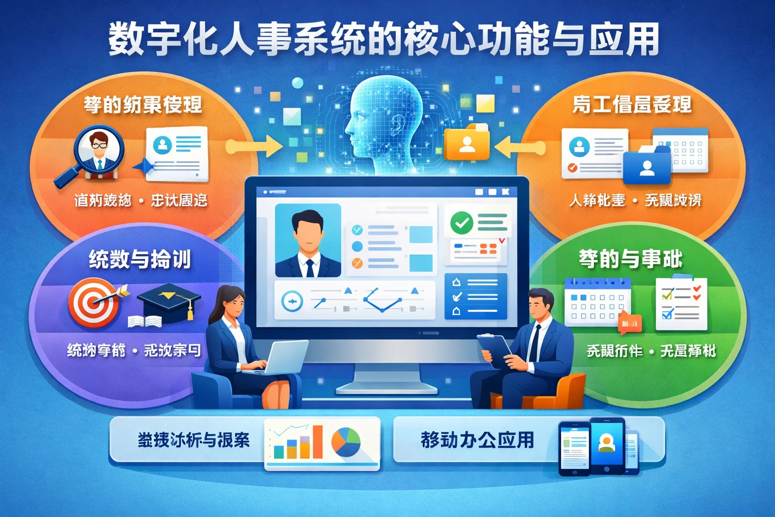 数字化人事系统的核心功能与应用