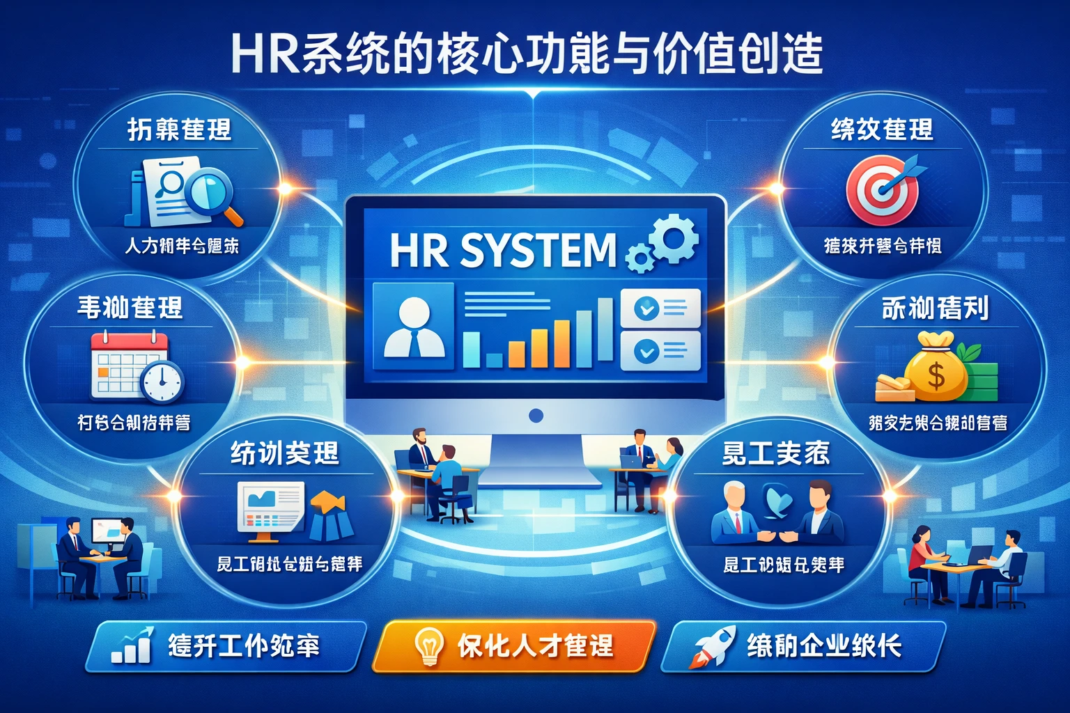 HR系统的核心功能与价值创造