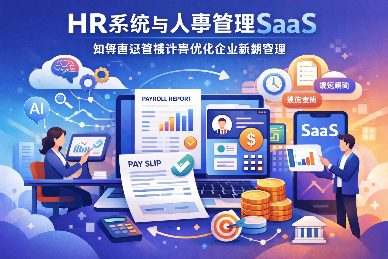 HR系统与人事管理SaaS如何通过智能计算优化企业薪酬管理